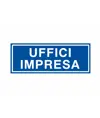 Cartello per interni 'uffici impresa'