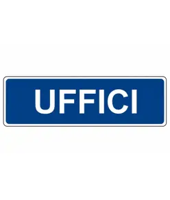 Cartello per interni 'uffici'