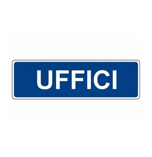 Cartello per interni 'uffici'