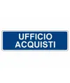 Cartello per interni 'ufficio acquisti'