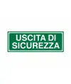 Cartello per interni 'uscita di sicurezza'
