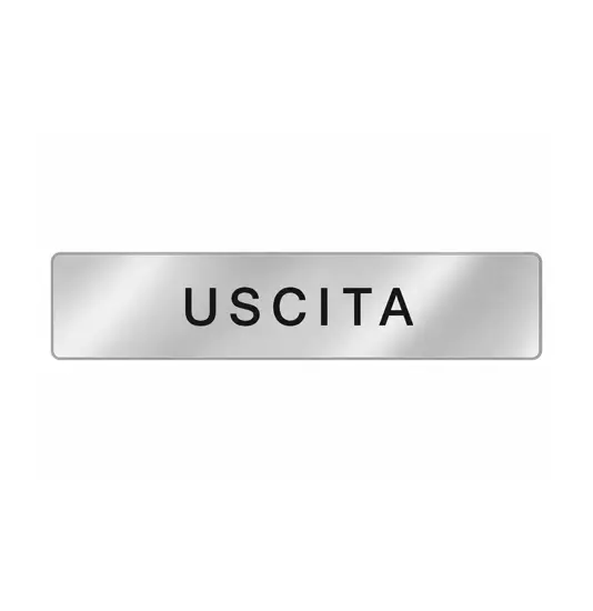 Cartello per interni 'uscita'  EasyFix