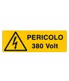 etichette adesive 'pericolo 380 Volt'