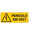 Cartello 'pericolo 400 volt'