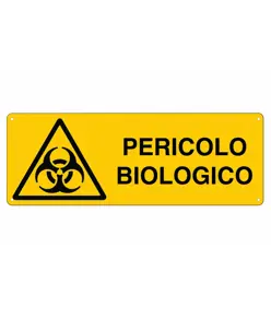 etichette adesive  pericolo biologico