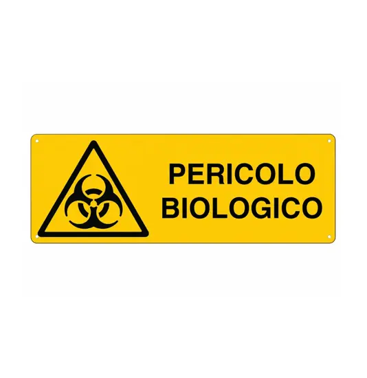 Cartello 'pericolo biologico'