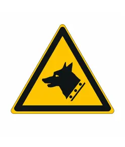 Cartello pericolo  cane da guardia