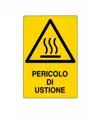 Cartello 'pericolo di ustione'