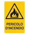 Cartello 'pericolo d'incendio'