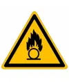 Cartello pericolo  Materiale comburente