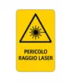 Cartello 'pericolo raggio laser'