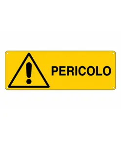 etichette adesive pericolo generale