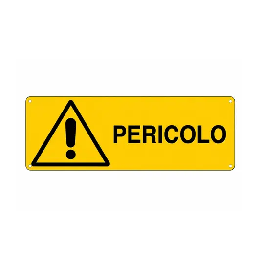 etichette adesive pericolo generale
