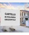 Cartello personalizzato in polionda formato orizzontale