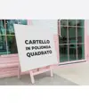 Cartello personalizzato in polionda formato quadrato