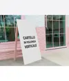 Cartello personalizzato in polionda formato verticale