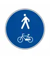 Cartello pista ciclopedonale