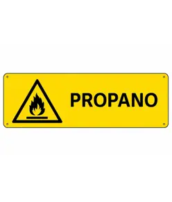 Cartello 'propano'