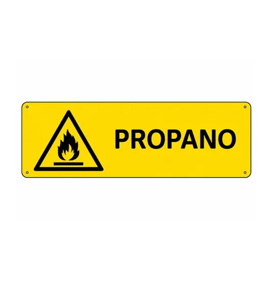 Cartello 'propano'