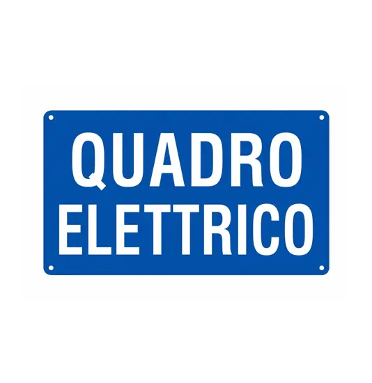 Cartello 'quadro elettrico