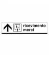 Cartello ricevimento merci
