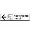 Cartello ricevimento merci