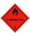 Cartello simbolo  'Flammable gas'