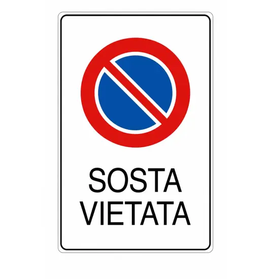 Cartello 'sosta vietata'