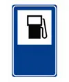 Cartello stazione di servizio