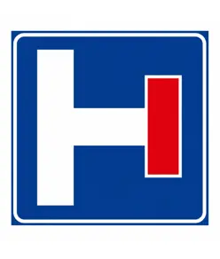 Cartello strada senza uscita a destra