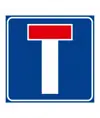 Cartello strada senza uscita