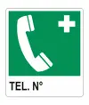 Cartello 'tel. n°'
