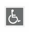 Cartello 'toilette disabili'