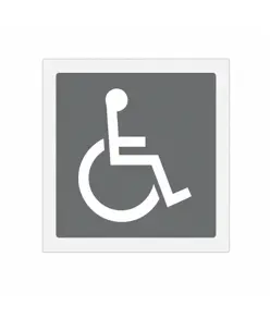 Cartello 'toilette disabili'