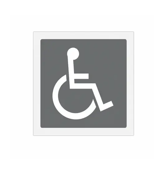 Cartello 'toilette disabili'