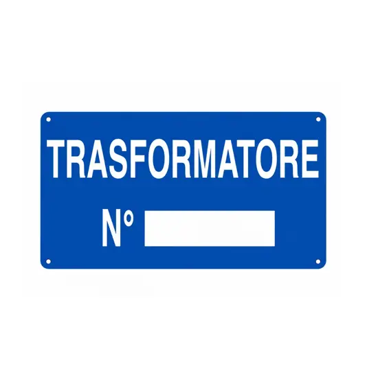 Cartello 'trasformatore N