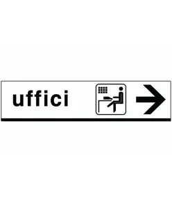 Cartello 'uffici'