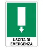 Cartello 'uscita di emergenza'