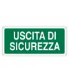 Cartello  'uscita di sicurezza'