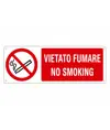 Cartello vietato  fumare no smoking