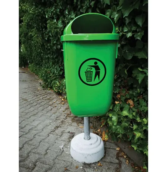 Cestino per raccolta rifiuti urbani
