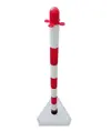 Colonnina bicolore economica in PVC