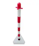 Colonnina bicolore economica in PVC