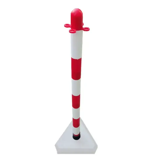 Colonnina bicolore economica in PVC
