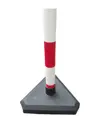 Colonnina bicolore economica in PVC