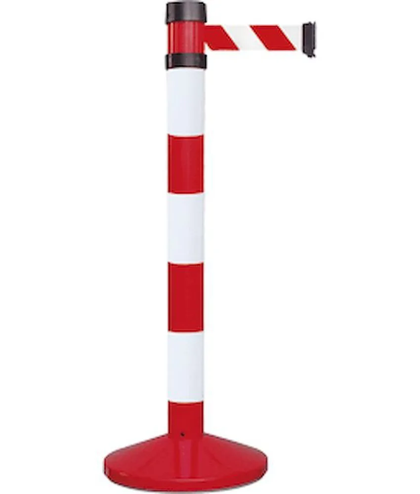 Colonnina tendinastro 4,3 m, Per uso interno ed esterno - lunghezza nastro 430 cm