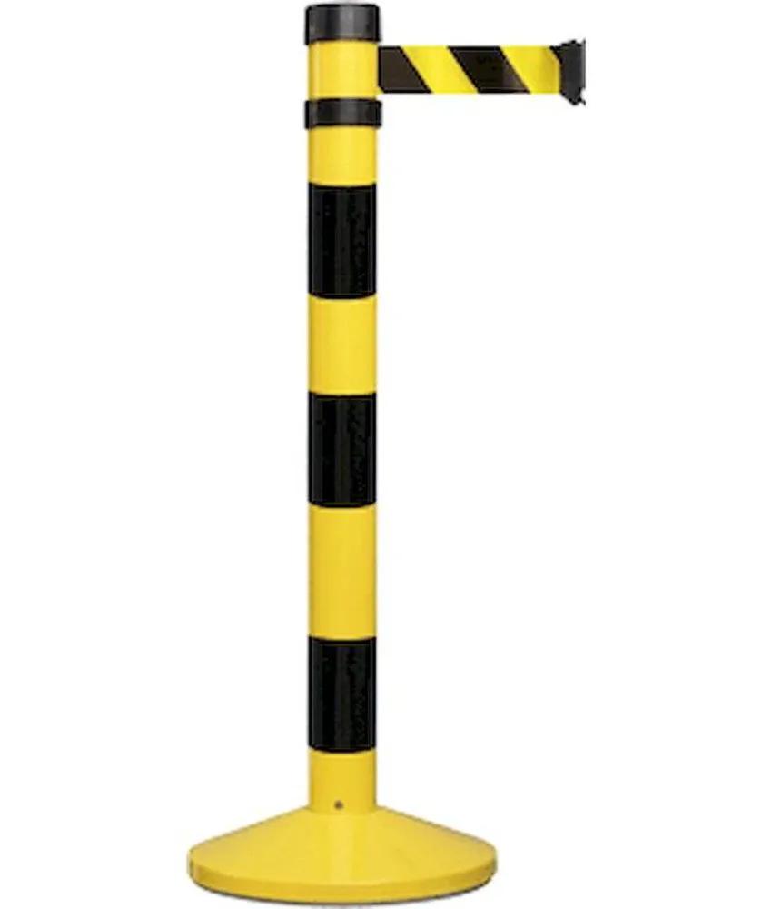 Colonnina tendinastro 4,3 m, Per uso interno ed esterno - lunghezza nastro 430 cm