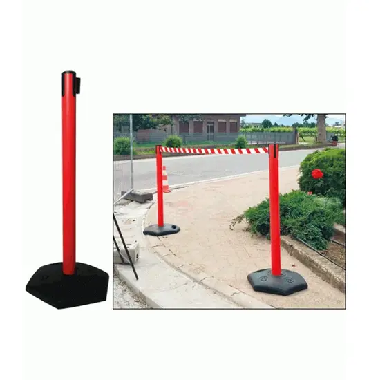 Colonnina tendinastro da esterno rossa  Safe In