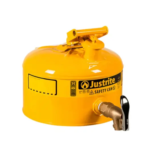 Contenitore con rubinetto per spillatura Justrite