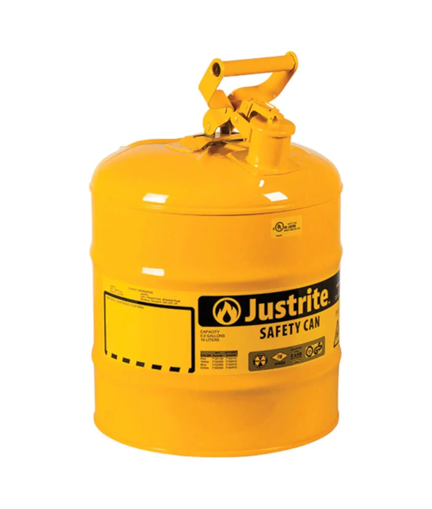 Contenitore di sicurezza Justrite, maniglia oscillante - tipo 1